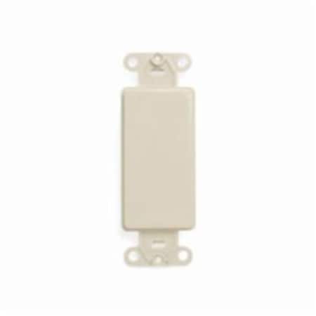 Leviton Wallplates Light Almond Blank Wp 80414-T